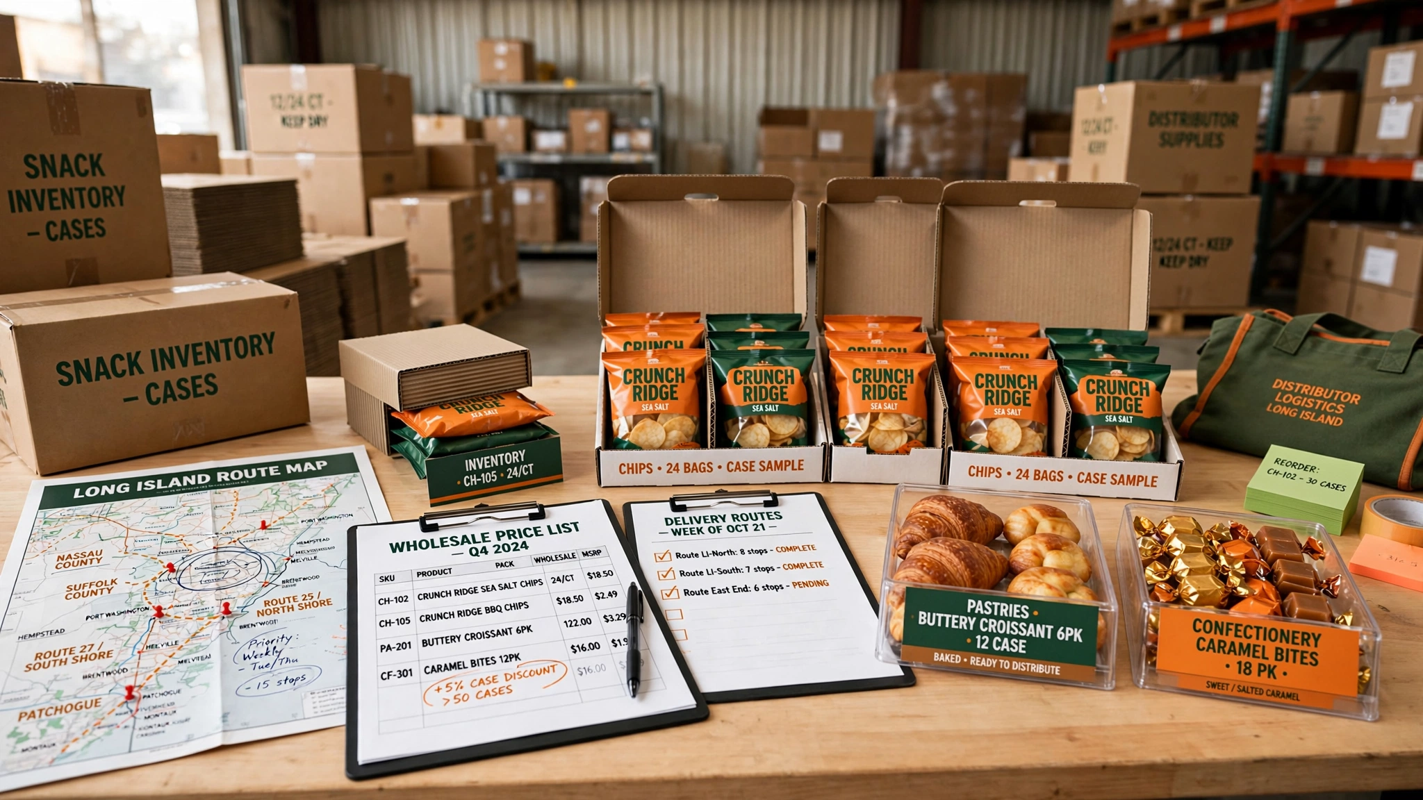 The Commercial Snack Playbook and route strategy workspace